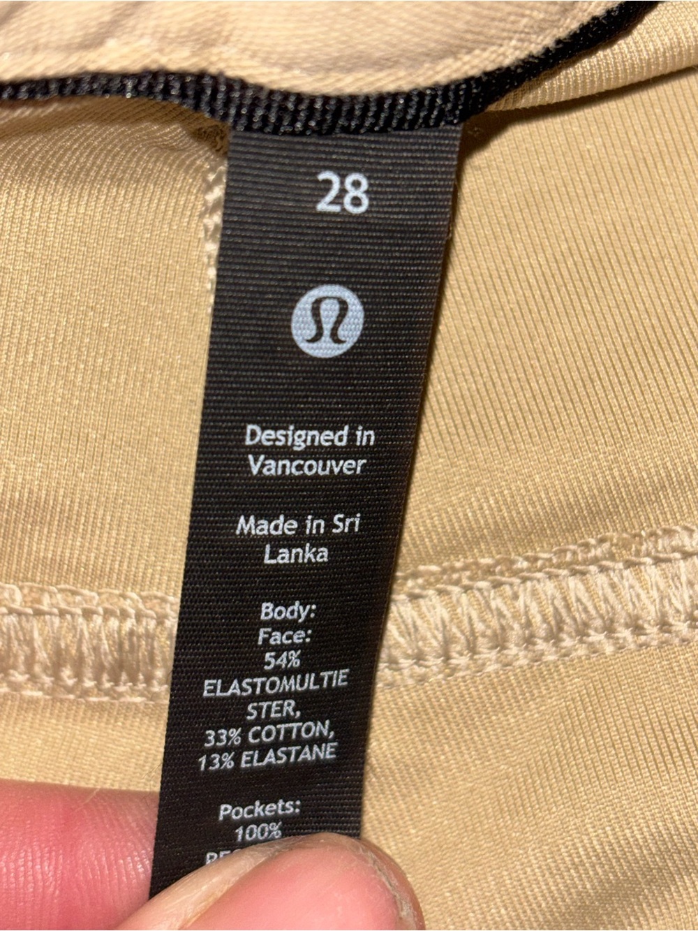 lululemon athletica Beige Skinny Jeans - Picture 3 of 3